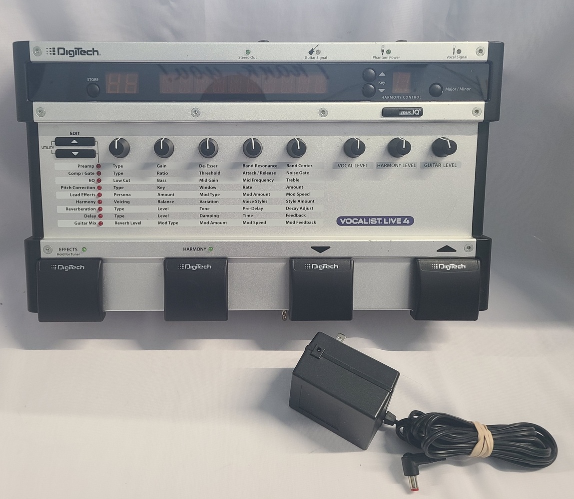 DigiTech Vocalist Live 4 Vocal Effect Processor Avenue Shop Swap & Sell