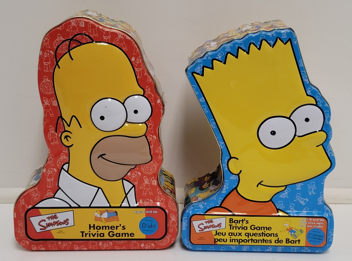 The Simpsons HOMER's and BART's Trivia Games Avenue Shop Swap & Sell
