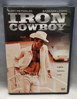 IRON COWBOY - DVD - BURT REYNOLDS/BARBARA LODEN *RARE*