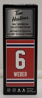 Frameworth TIM HORTONS NHL Superstar Collectable Stick #6 WEBER