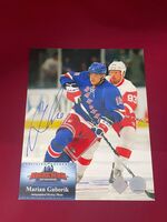 hockey ink autographs marian gaborik