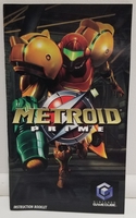 METROID PRIME INSTRUCTION BOOKLET NINTENDO GAMECUBE