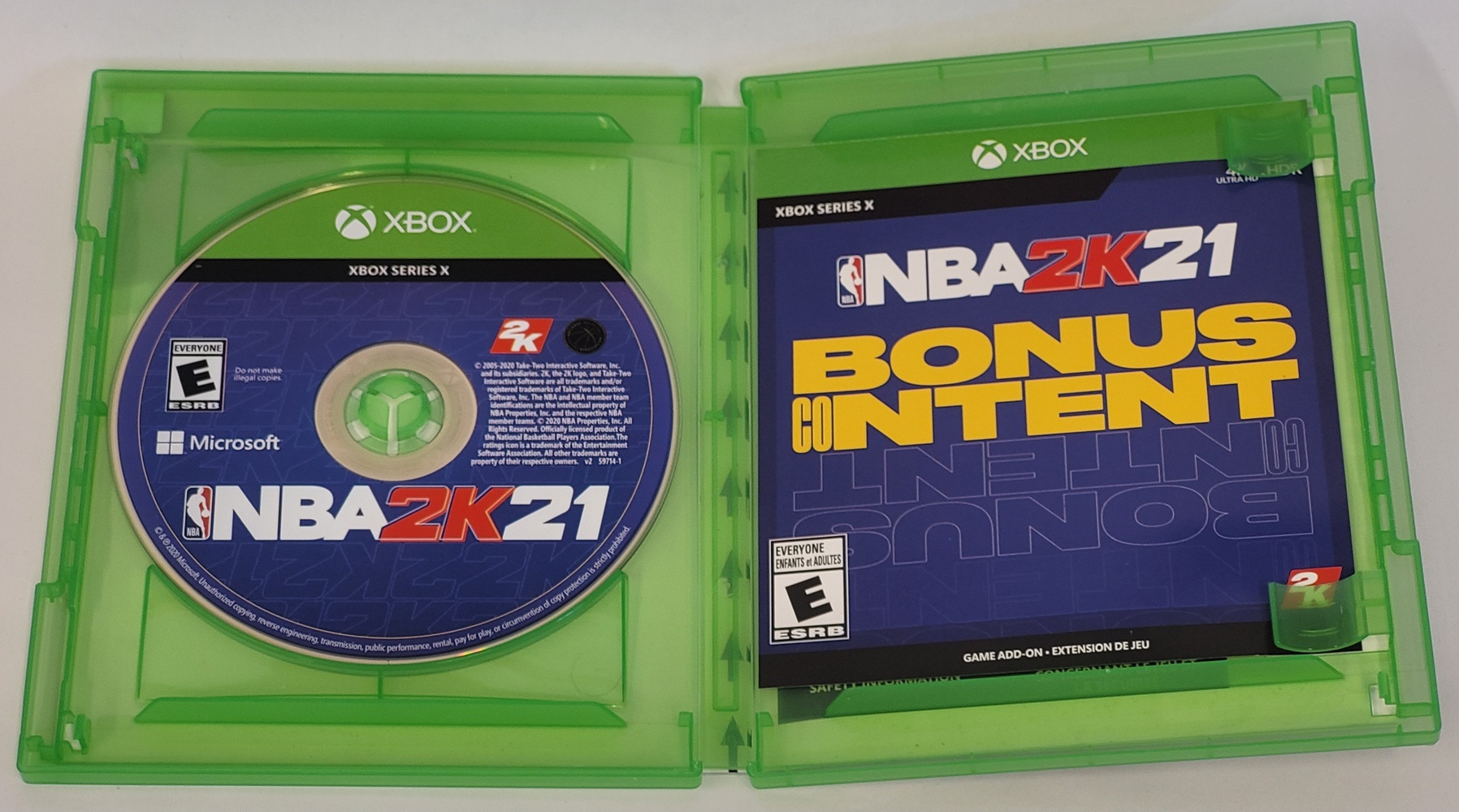 NBA2K21 (2K21) for Xbox Series X/S Console 