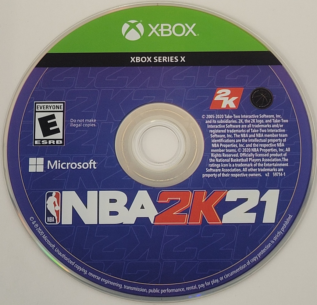NBA2K21 (2K21) for Xbox Series X/S Console 