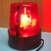 Radioshack Electric Rotating Spotlight - Red
