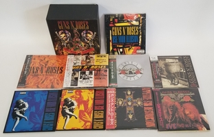 GUNS N ROSES 1987-2011 CD BOXSET - GEFFEN JAPANESE IMPORT