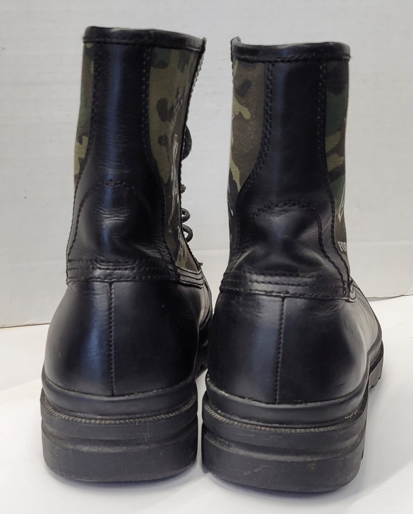 Polo Ralph Lauren Udel Men's Duck Boots Size 12D - Black/Olive Camo