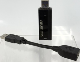 Asus Model USB-N13 Pro N Wireless USB Dongle with Female to Male Extender