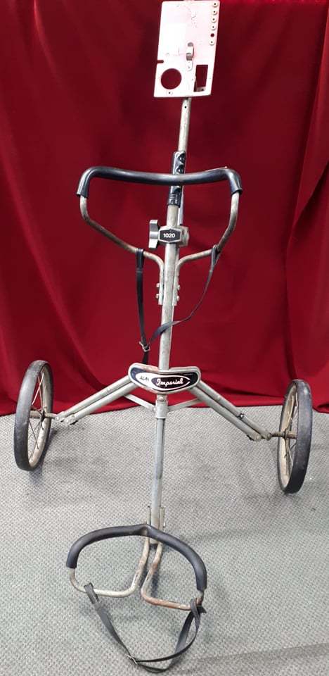 Vintage golf pull carts deals