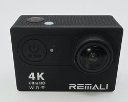 REMALI 4K Ultra HD Action Camera with Case and Accessories