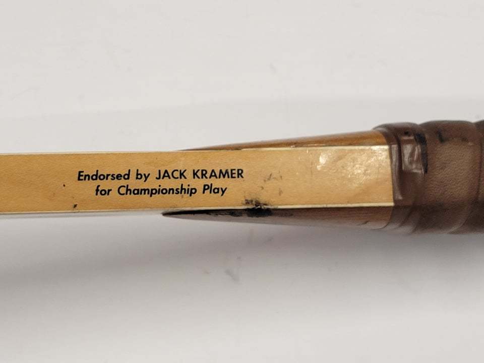 2 raquettes de tennis vintage Wilson Jack Kramer Pro Staff et