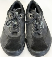 Kickers Jinial Laced Suede and Faux Leather Sneakers Size 9 