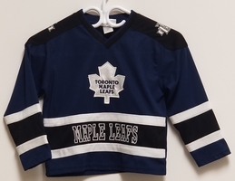 MIGHTY MAC SPORTS NHL KIDS TORONTO MAPLE LEAFS KIDS JERSEY - SIZE: 6