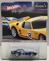 HOT WHEELS RACING REAL RIDERS METAL JAMES GARNER'S COPO CORVETTE  2011 