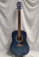 Art & Lutherie Wild Cherry Acoustic Guitar - Blue