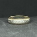 14K Two Tone Gold Textured Band Size 11