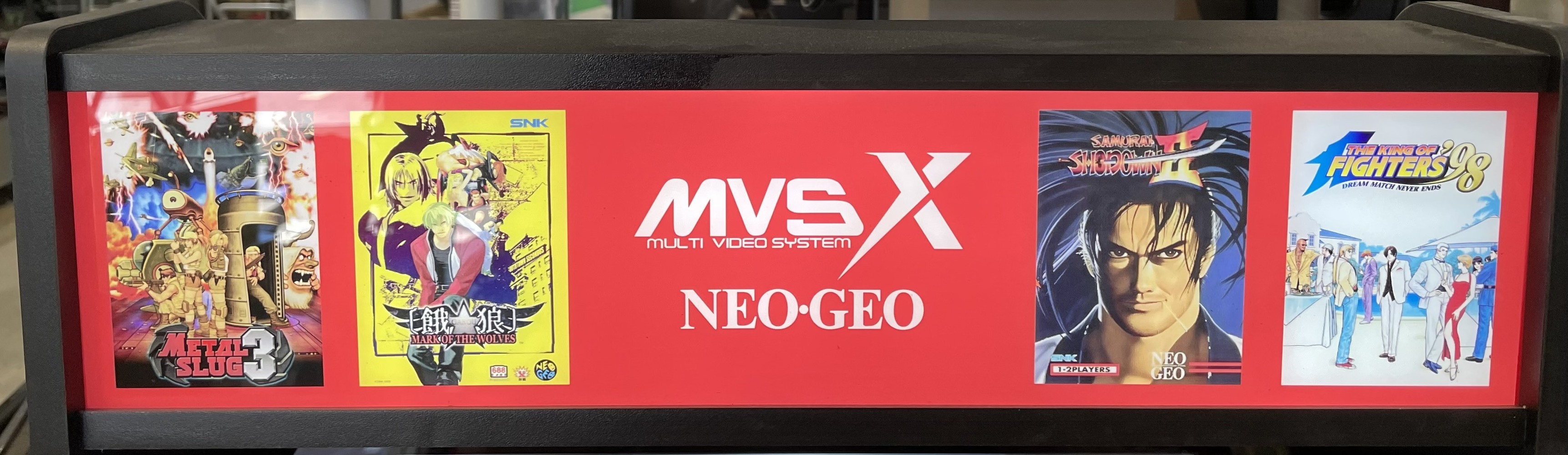 SNK MVSX Arcade Machine with 50 SNK Classic Games