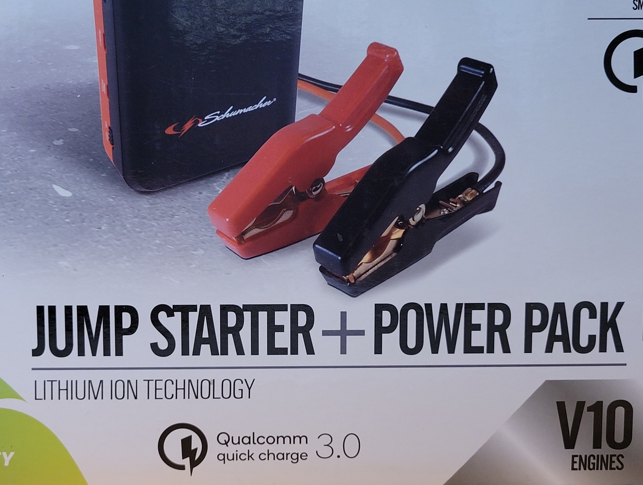 SCHUMACHER JUMP STARTER + POWER PACK 1000A **LIKE NEW IN BOX** Avenue