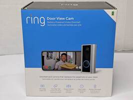 Ring 1080p Wireless Door View Cam - Video Doorbell Peephole