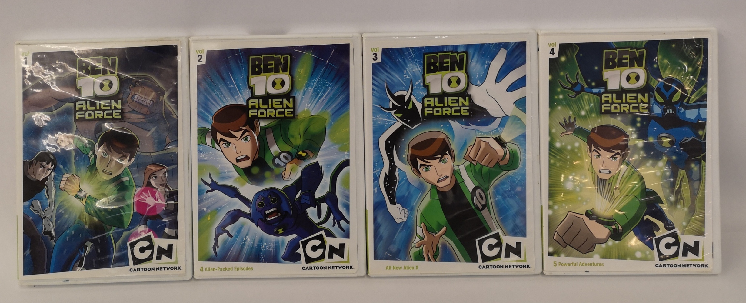 Ben 10 Alien Force Complete Series Vol 1 2 3 4 5 6 7 8 9 DVD Sets Seasons  1-3