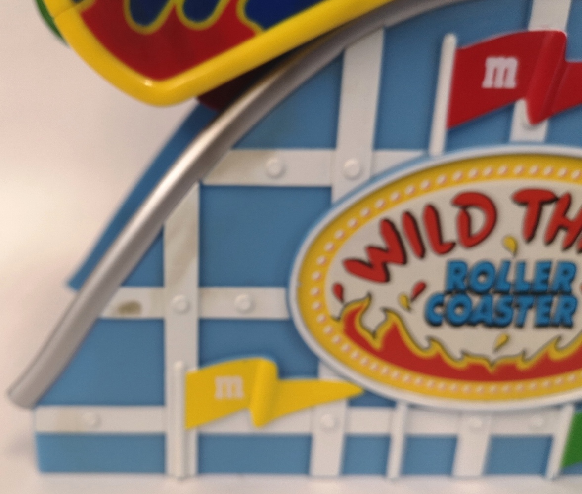 M&M's Candy Dispenser - Wild Things Roller-Coaster - Limited Edition