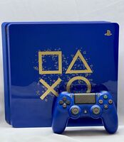 Sony PlayStation 4 Slim 1TB Days Of Play Blue Limited Edition TESTED AND WORKS