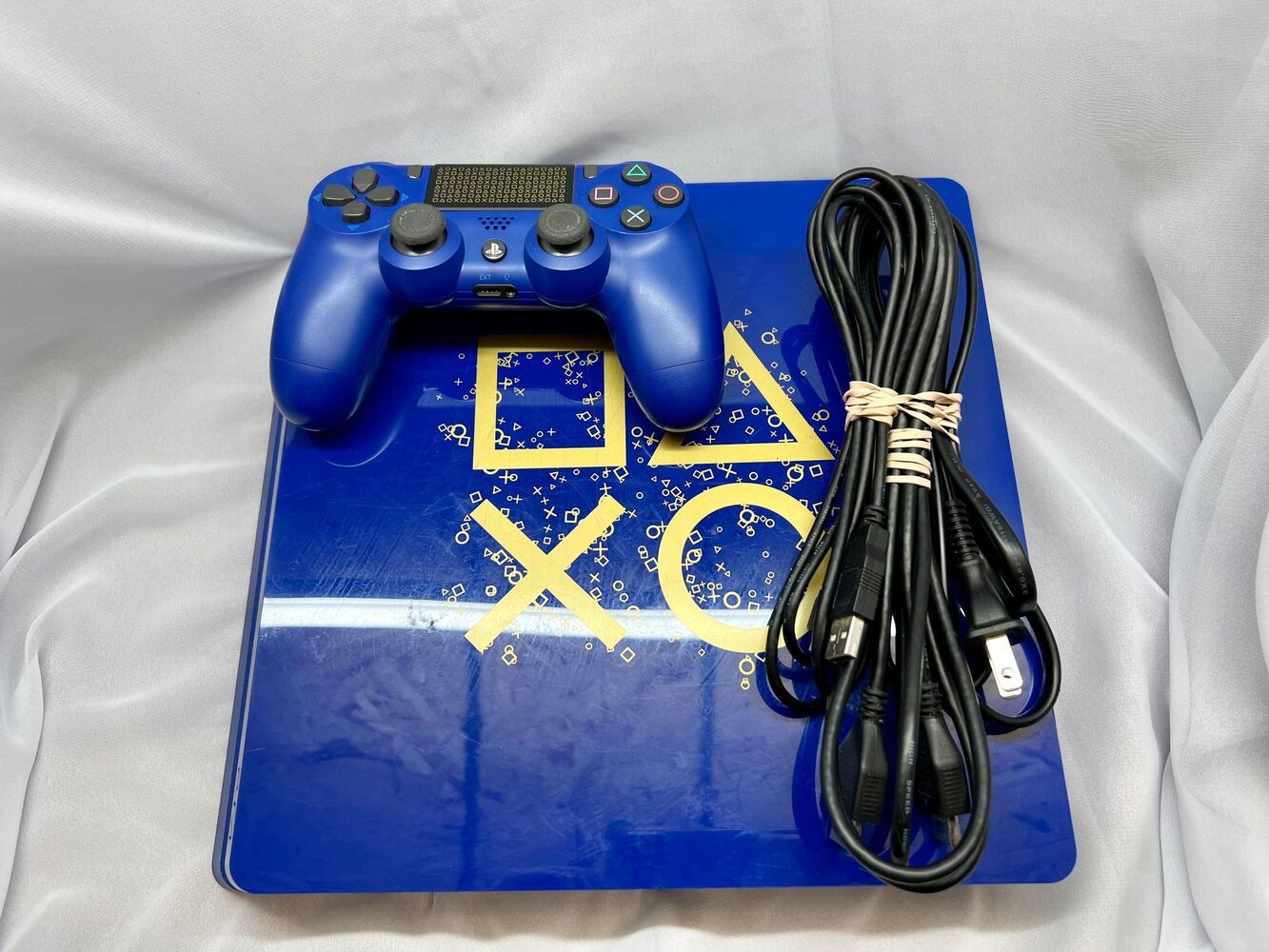 Sony PlayStation 4 1TB Days Of Play Blue Limited Edition TESTED AND WORKS Avenue Shop Swap & Sell