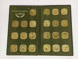 1972 Munich Olympics - Set of 22 Medal Tokens