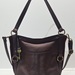 FOSSIL Women's Sam Shopper Leather Crossbody Bag in Claret Red 