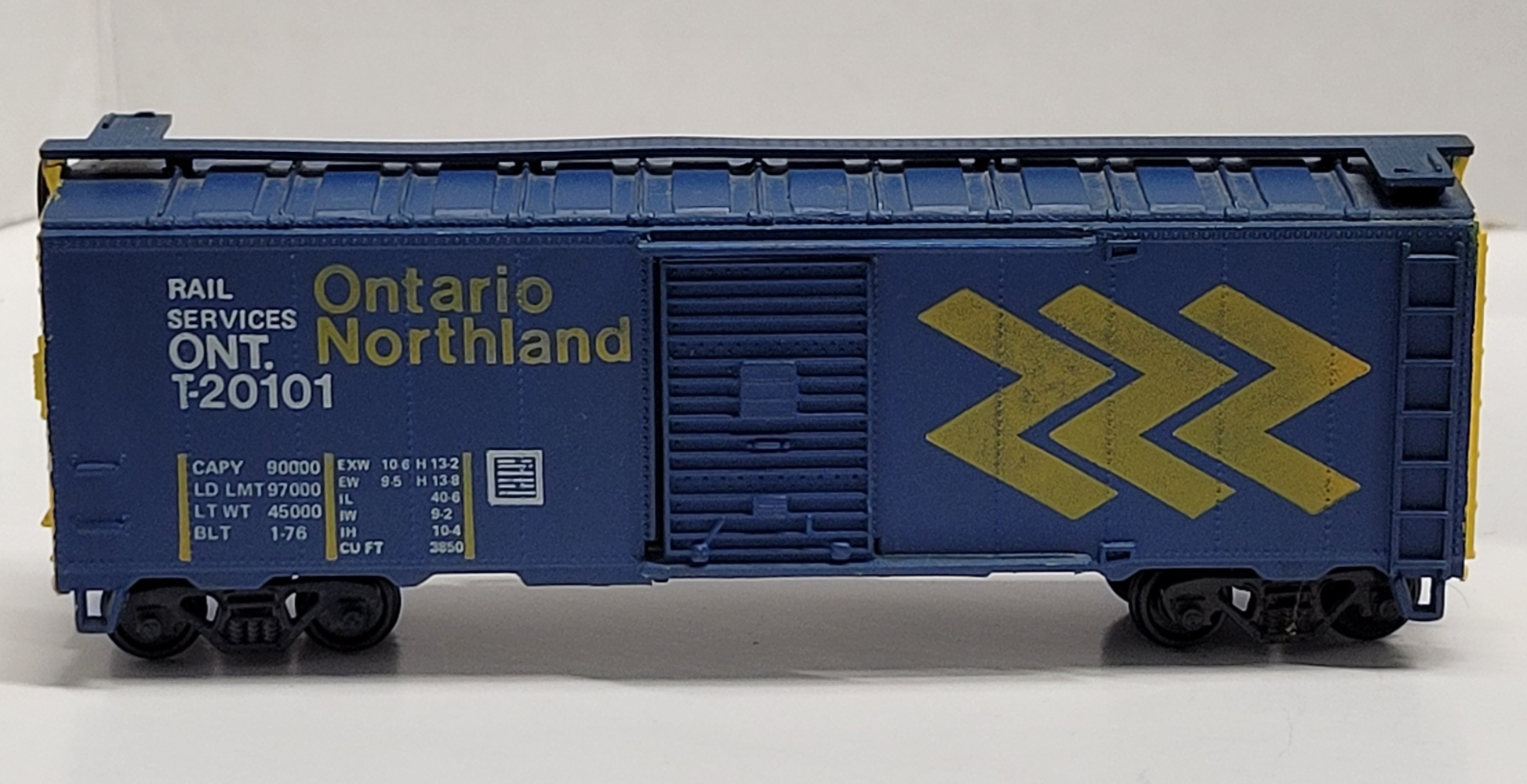 VINTAGE LIONEL ONTARIO NORTHLAND ONT. T-20101 BOX CAR MODEL TRAIN