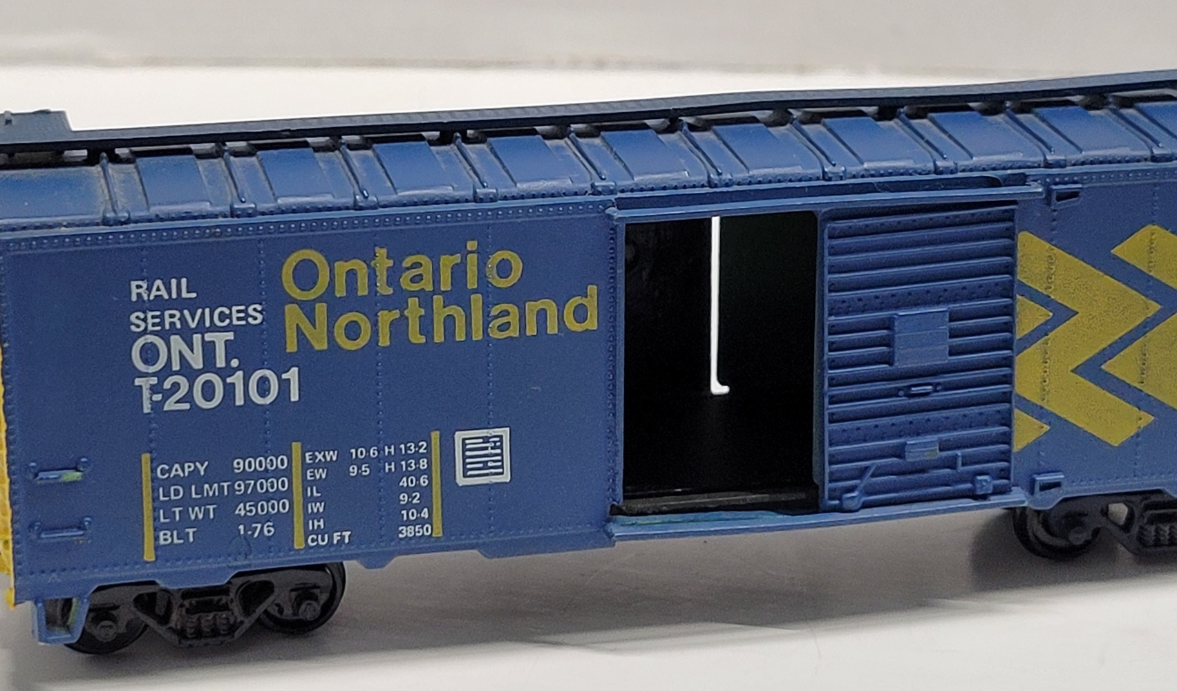 VINTAGE LIONEL ONTARIO NORTHLAND ONT. T-20101 BOX CAR MODEL TRAIN