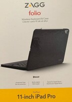 ZAGG Folio Keyboard - Backlit Tablet Keyboard and Case - Made for iPad Pro 11
