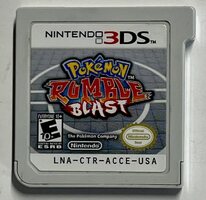 Pokemon Rumble Blast Nintendo 3DS 2011 Cartridge Only TESTED AND WORKS