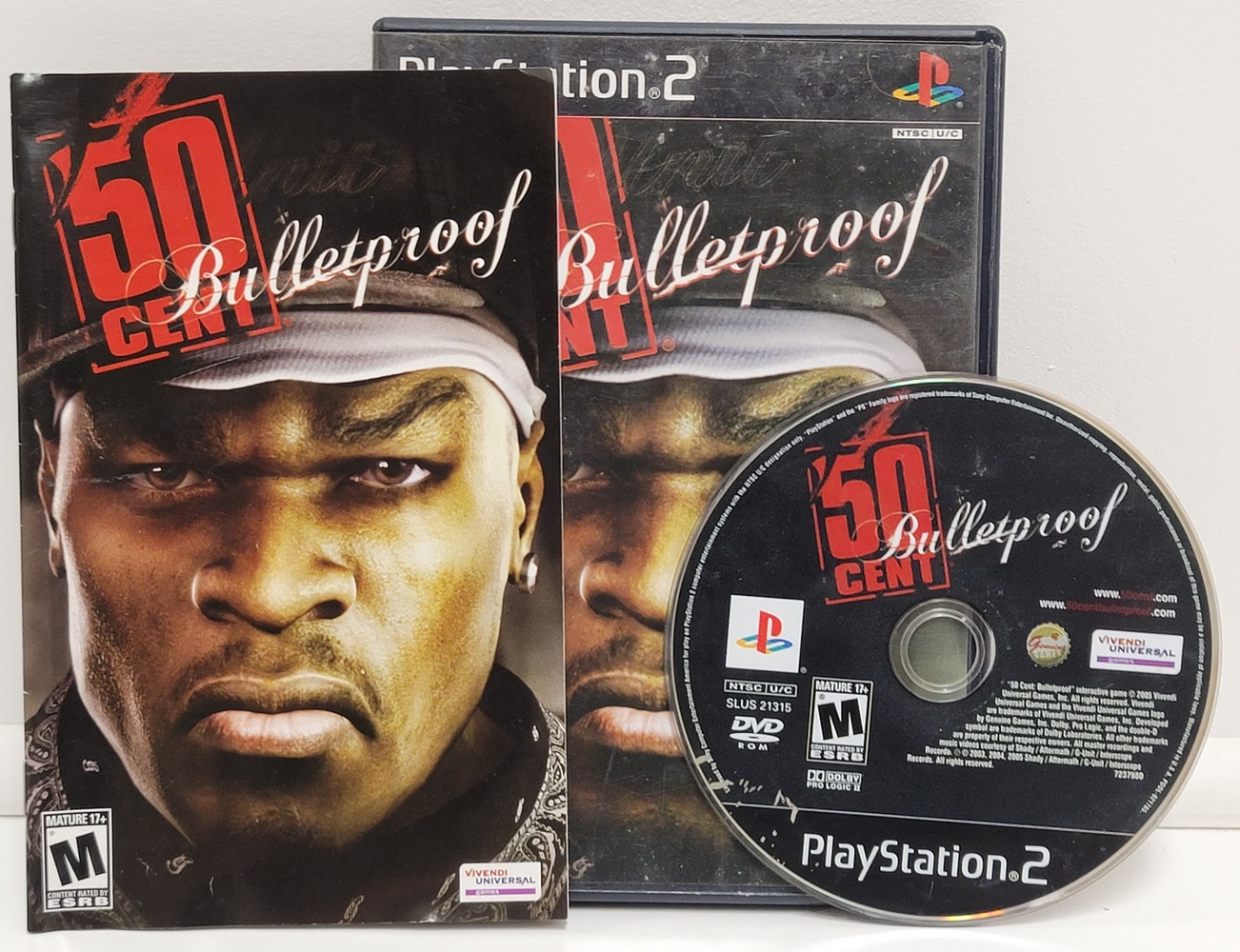 50 Cent Bulletproof **PS2 (2005) ** Complete** | Avenue Shop Swap & Sell