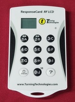 Turning Technologies Response Card RF LCD RCRF-03 Classroom Clicker Keypad 
