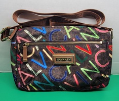 Calvin Klein Belfast Multi-Colour Nylon Logo Crossbody Purse