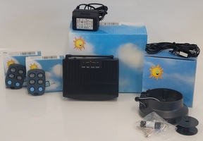 X10 UX23A-C Whole House VCR Commander Controller + Battey Pack, Adapter & Remote