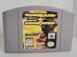 Vintage Nintendo 64 Game Command & Conquer Cartridge Westwood Studios
