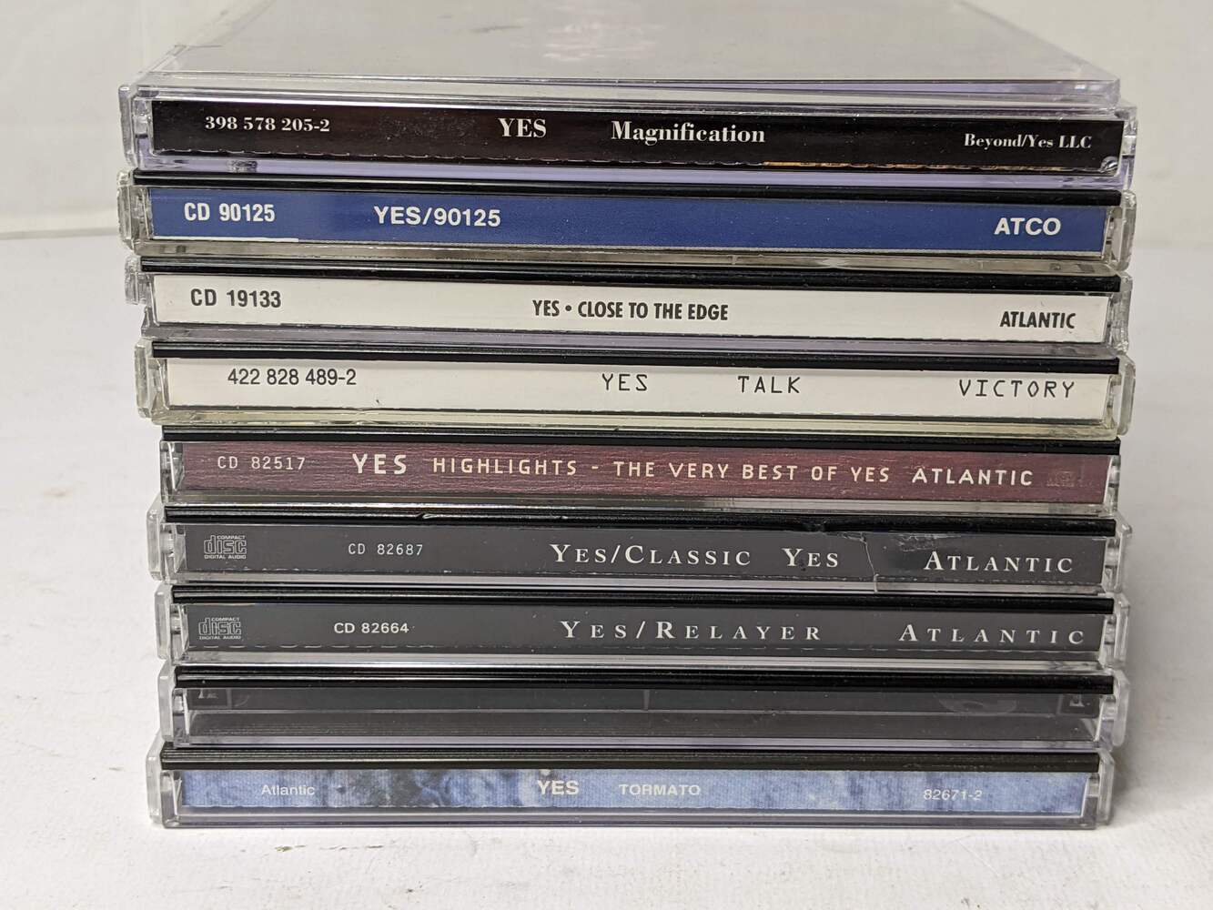 Yes 9 CD Collection LOT 