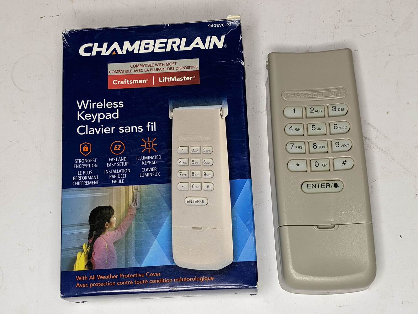 Chamberlain Wireless Keypad 940EVP2 Garage Door Opener Avenue Shop