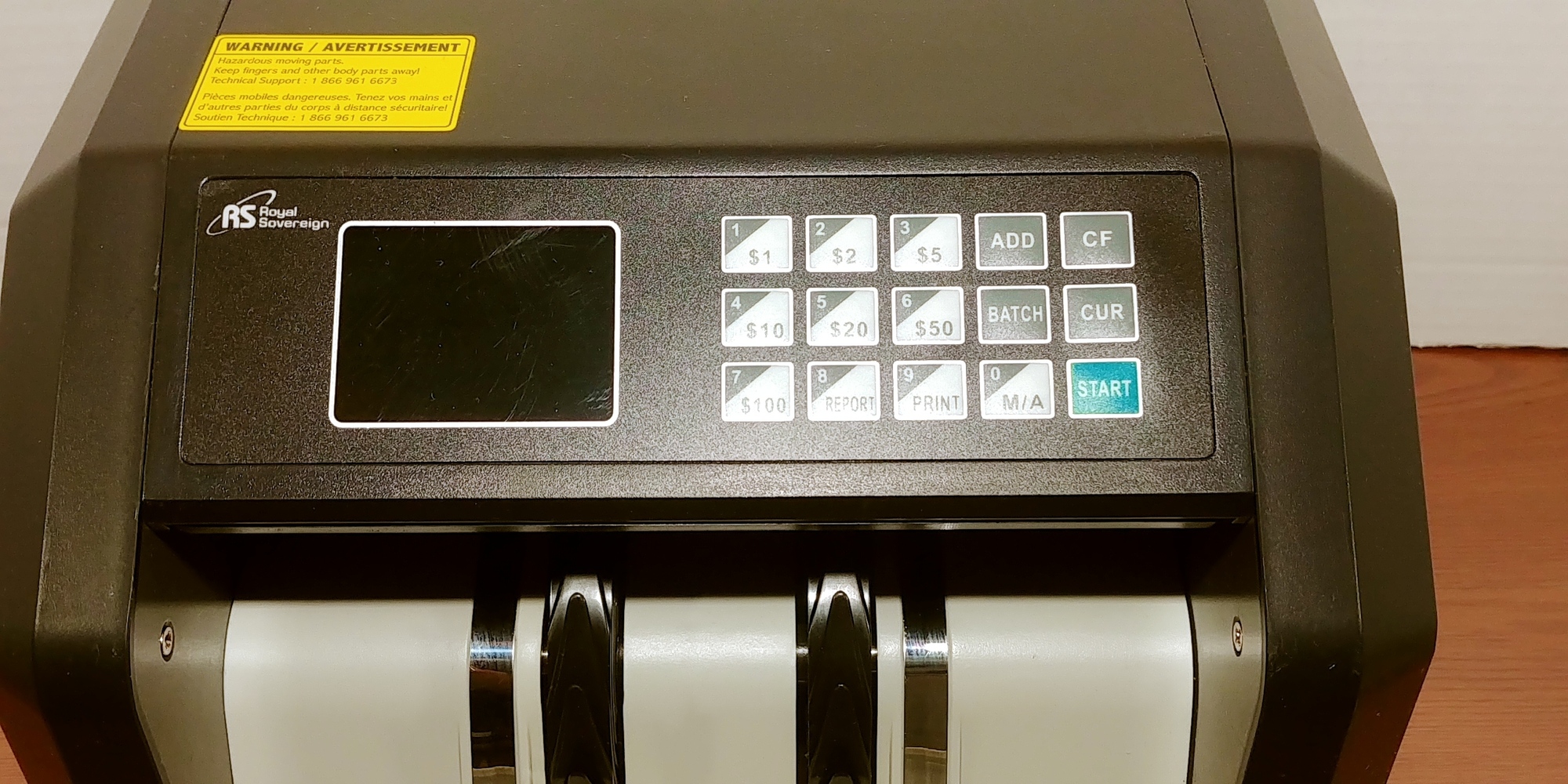 Royal Sovereign RBCES210CA US/Canadian Bill Counter w/ Counterfeit