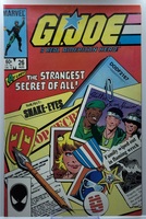 Marvel Comics G.I. Joe No. 26 - Origin of Snake Eyes! 1984