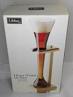 House Wares Libbey Half Yard Ale cup and stand in the box
