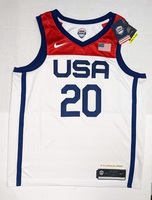 Nike 2020 Team USA Basketball Jersey Men CQ0082 100 New White Sz XL UNITED