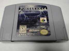 Forsaken 64 (Nintendo 64, 1998) N64 Video Game Cartridge Authentic Original
