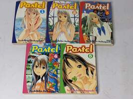 Pastel Vol 1 -5 by Toshihiko Kobayashi (Del Rey Manga) Lot Of 5