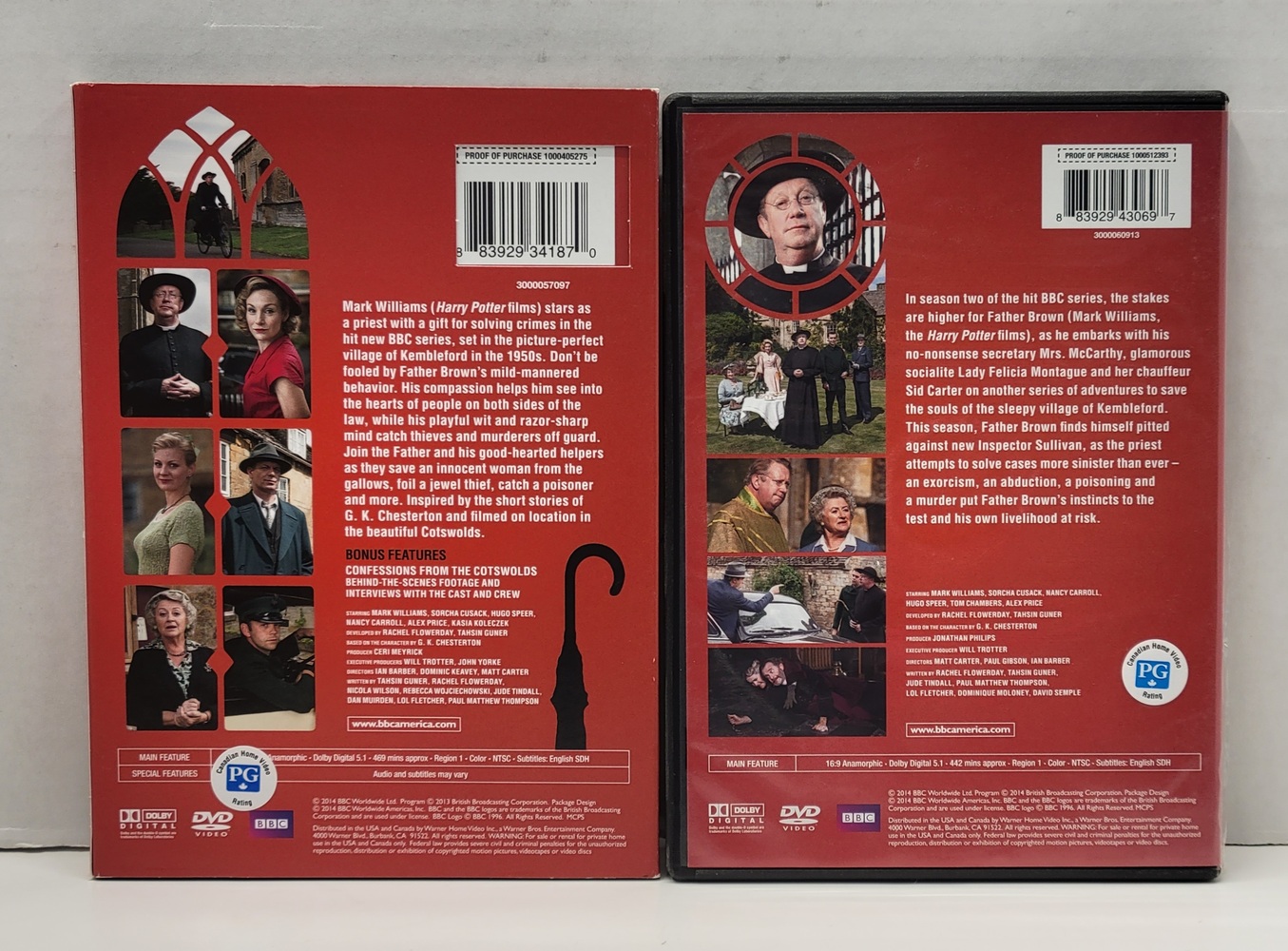 BBC FATHER BROWN SEASON 1 & 2 - DVD