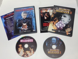 THE HORROR LEGACY SERIES HELLRAISER/HELLBOUND: HELLRAISER II DVD CLIVE BARKER