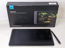 HUION KAMVAS PRO 12 Graphics Display Battery Free Pen Tablet Monitor