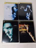 24 THE SERIES Season 1 2 3 4 DVD Lot Kiefer Sutherland _ Factory Sealed 